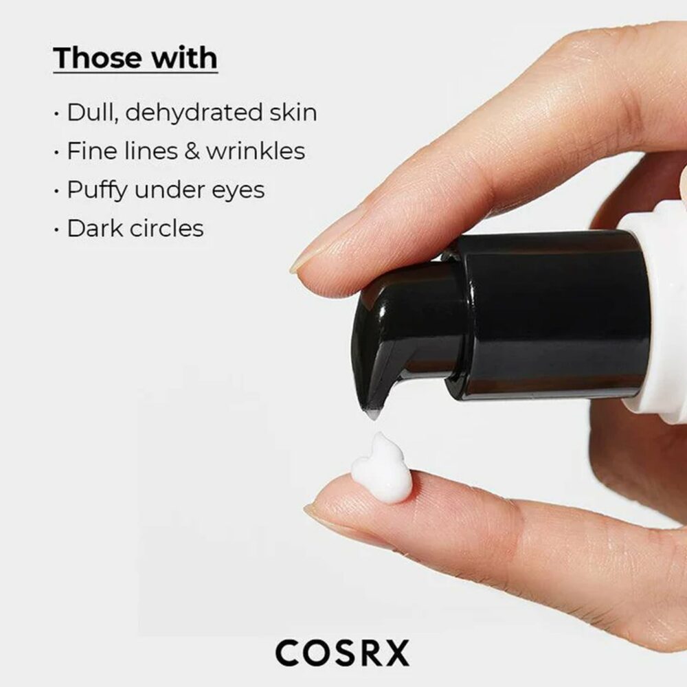 کرم دور چشم حلزون و پپتاید اسنایل کوزارکس COSRX Advanced Snail Peptide Eye Cream - Image 3