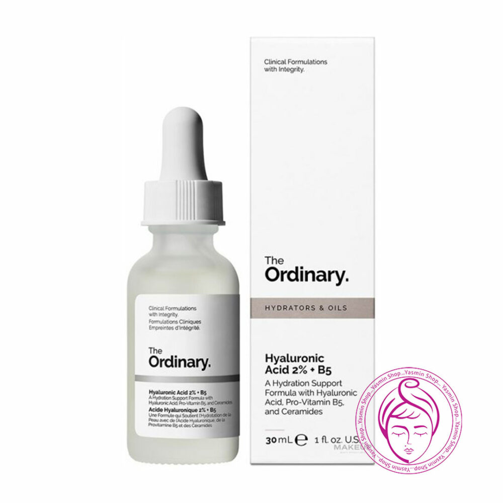 سرم آبرسان هیالورونیک اسید 2% و ویتامین B5 اوردینری The Ordinary Hyaluronic Acid 2% + B5