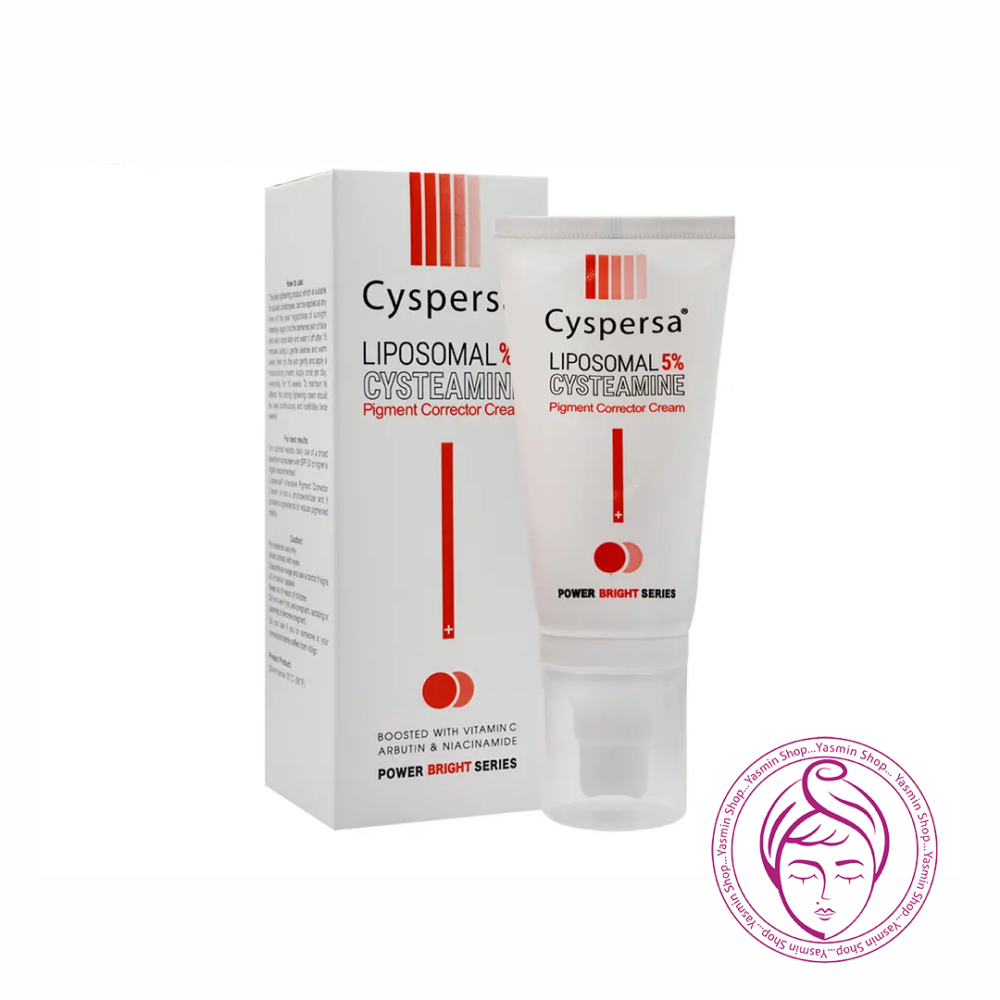 کرم ضد لک سیستئامین سیسپرسا Cyspersa Liposomal Cysteamine Pigment Corrector Cream