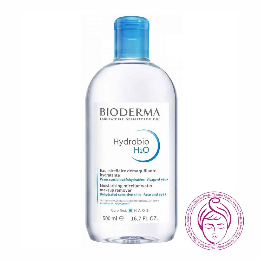 میسلار واتر پاک کننده آرایش آبی هیدرابیو بایودرما Bioderma Hydrabio H2O Moisturising Micellar Water