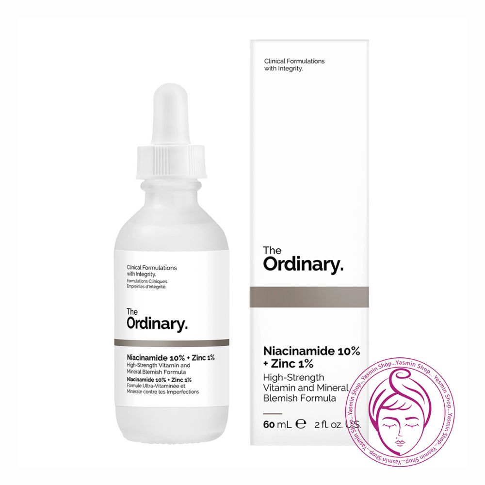 سرم ضد جوش و کنترل منافذ نیاسینامید اسید + زینک اوردینری The Ordinary Niacinamide 10% + Zinc 1%