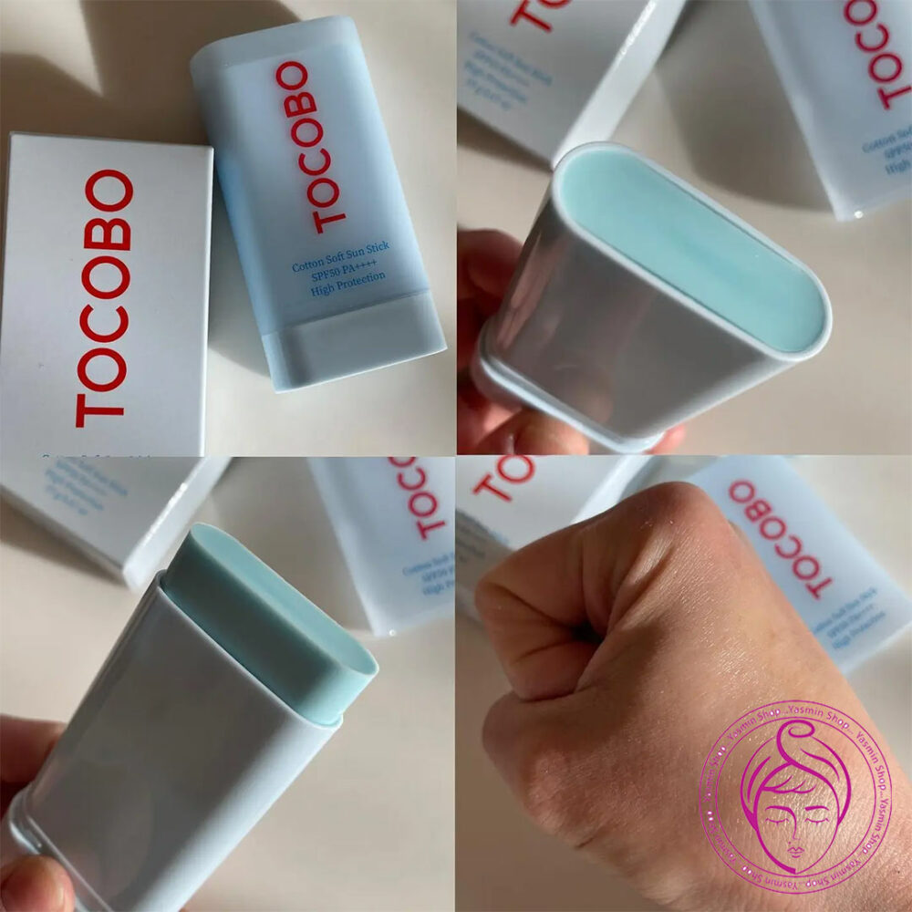 ضد آفتاب استیکی توکوبو (++++Tocobo Cotton Soft Sun Stick (SPF50+ P - Image 4