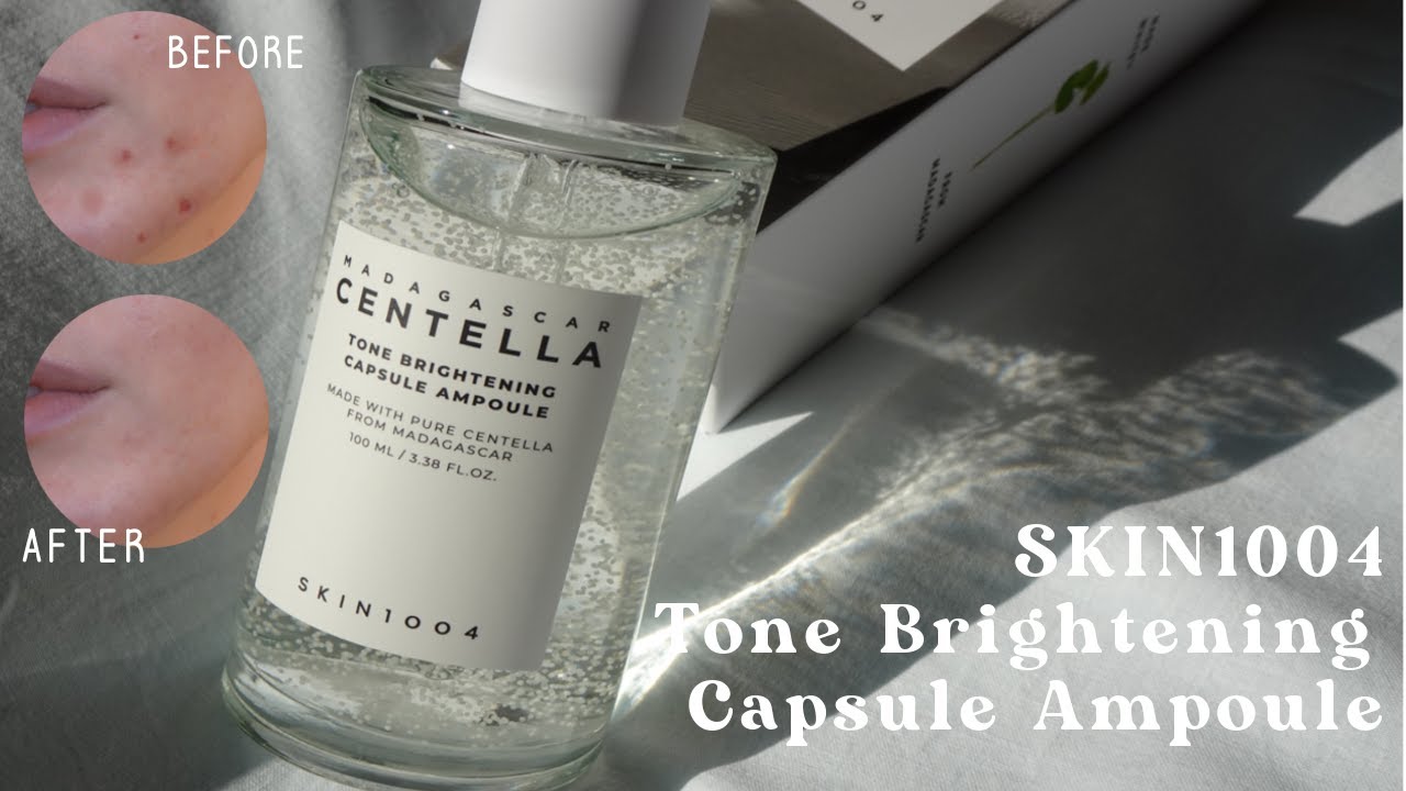 آمپول ضدلک روشن کننده سنتلا تون اسکین 1004 Skin1004 Madagascar Centella Tone Brightening Capsule Ampoule