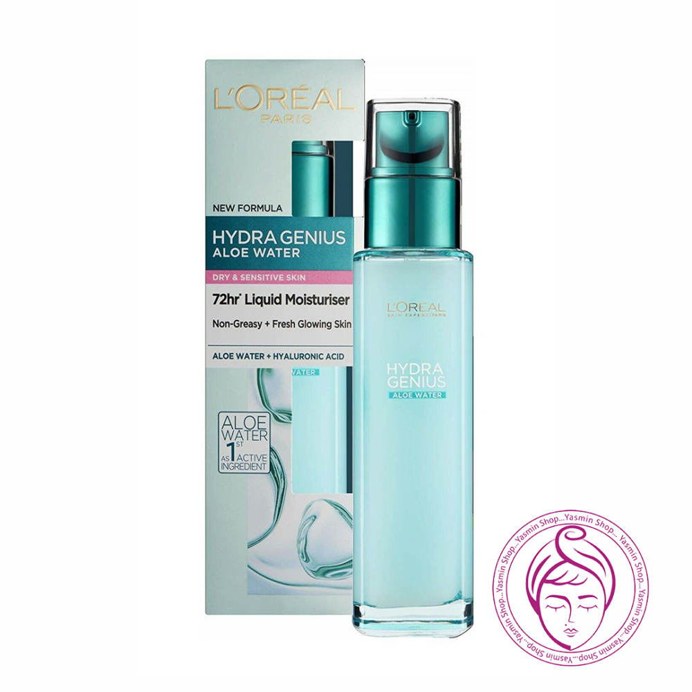 سرم آبرسان پوست خشک و حساس لورال L'oreal Moisturizing Serum For Dry And Sensitive Skin