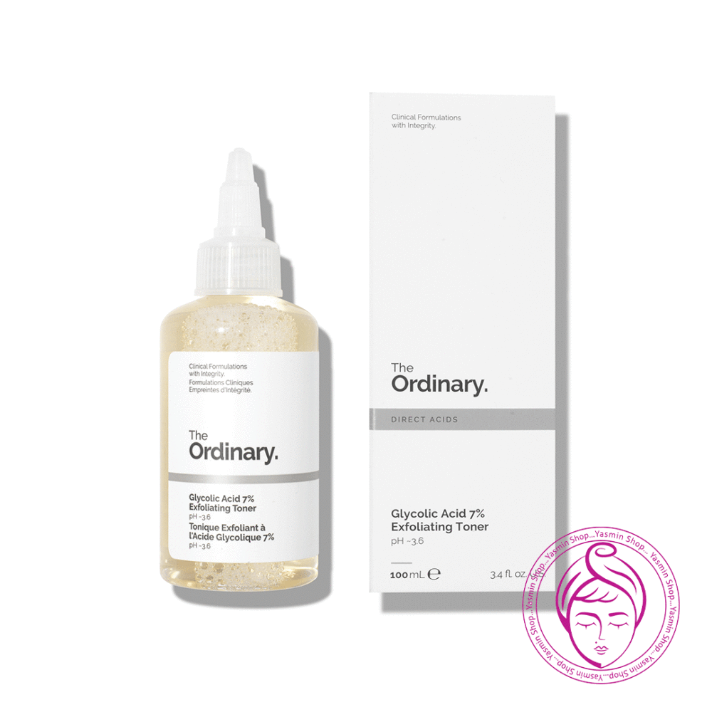 تونر لایه بردار اسید گلیکولیک 7 درصد اکسفولیتینگ اوردینری The Ordinary Glycolic Acid 7% Exfoliating Toner