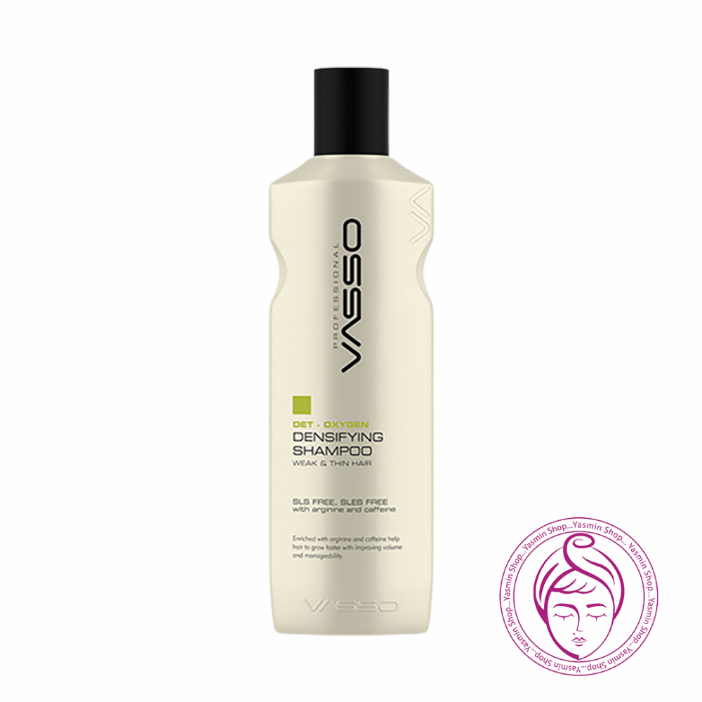 شامپو حجم دهنده و تقویت کننده واسو Vasso Det-oxygen Densifying shampoo