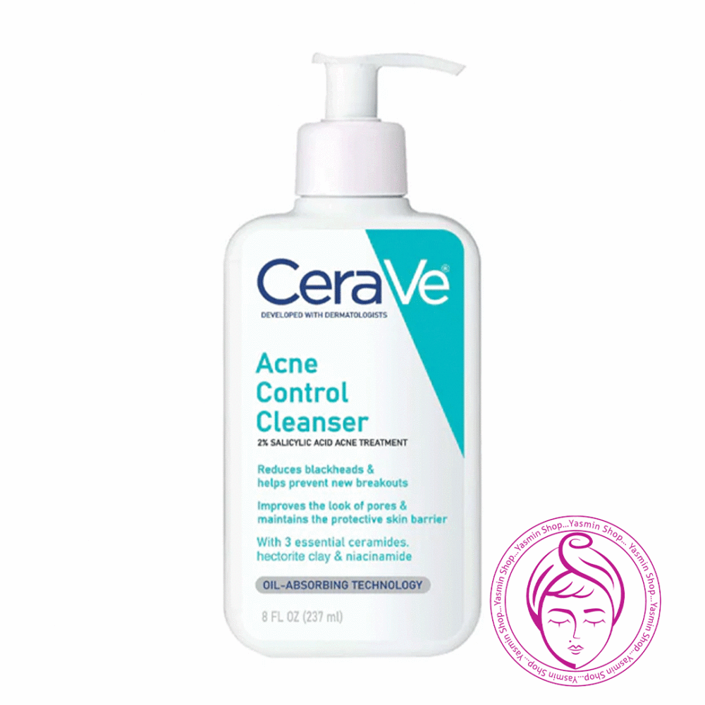 ژل شستشوی صورت ضد جوش سراوی Cerave Acne Control Cleanser 237ml