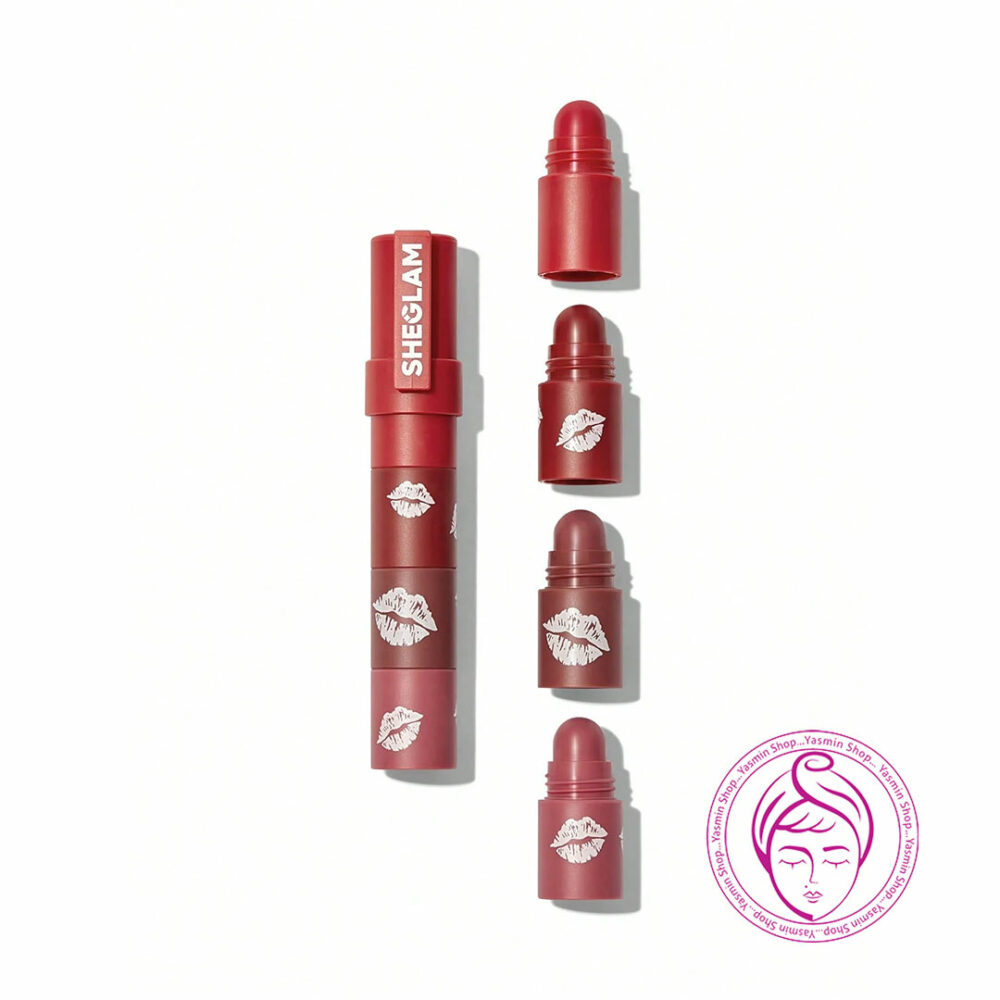 رژلب 4 تیکه مگا شیگلم Sheglam Mega Lip Stacks