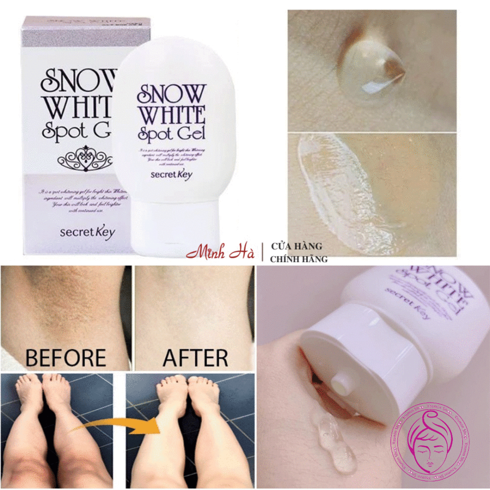 ژل روشن‌ کننده لکه‌ های پوستی سیکرت کی Secret Key Snow White Spot Gel - Image 2