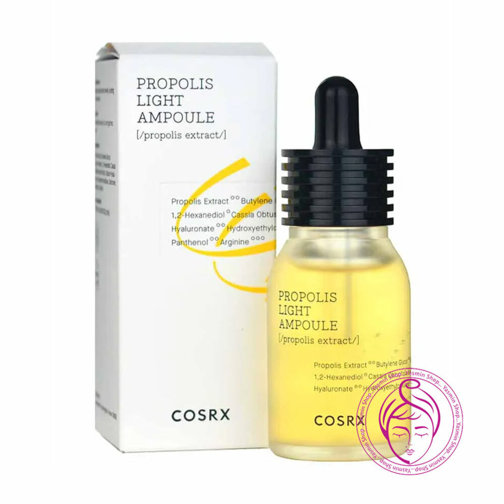 آمپول آبرسان و روشن‌کننده پروپولیس کوزارکس COSRX Propolis Light Ampoule