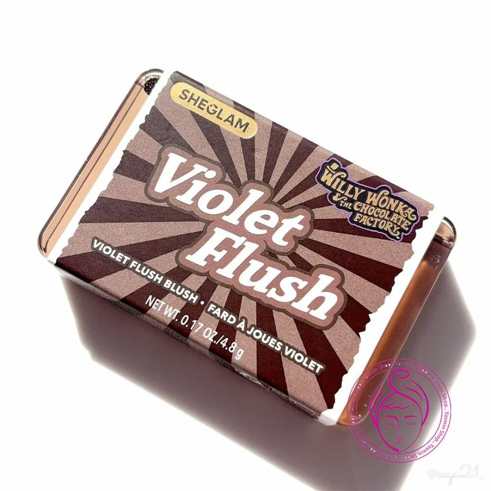 رژگونه ویلی ونکا ویولت فلاش شیگلم Sheglam Willy Wonka Violet Flush Blush - Image 3