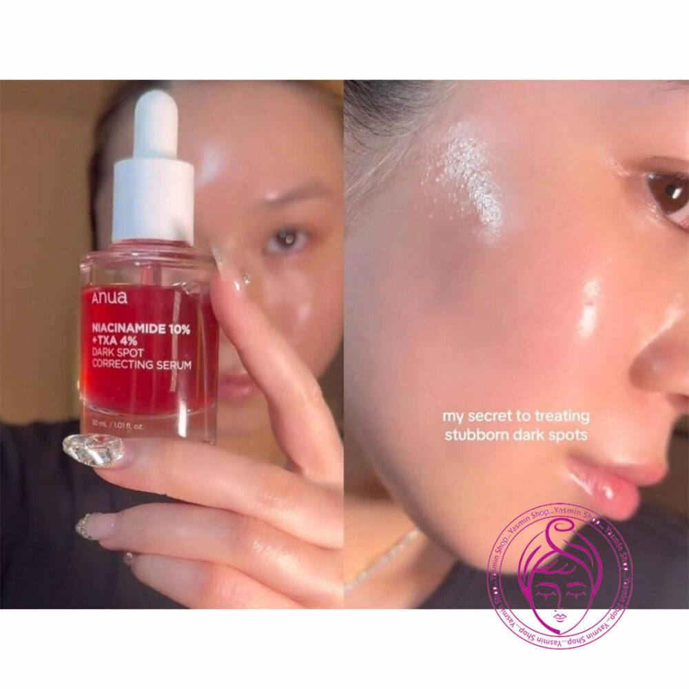 سرم ضد لک و روشن‌کننده نیاسینامید 10% + ترانگزامیک اسید 4% آنوا Anua Niacinamide 10% + TXA 4% Dark Spot Correcting Serum - Image 4