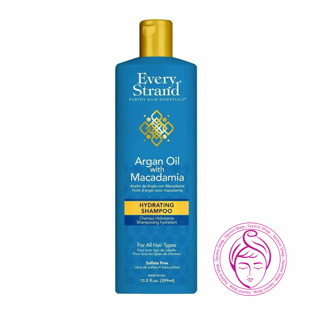 شامپو آبرسان روغن آرگان و ماکادمیا اوری استرند Every Strand Argan Oil With Macadamia Hydrating Shampoo