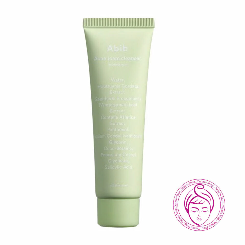 فوم پاک کننده ضد جوش هارتلیف ابیب Abib Acne Foam Cleanser Heartleaf Foam