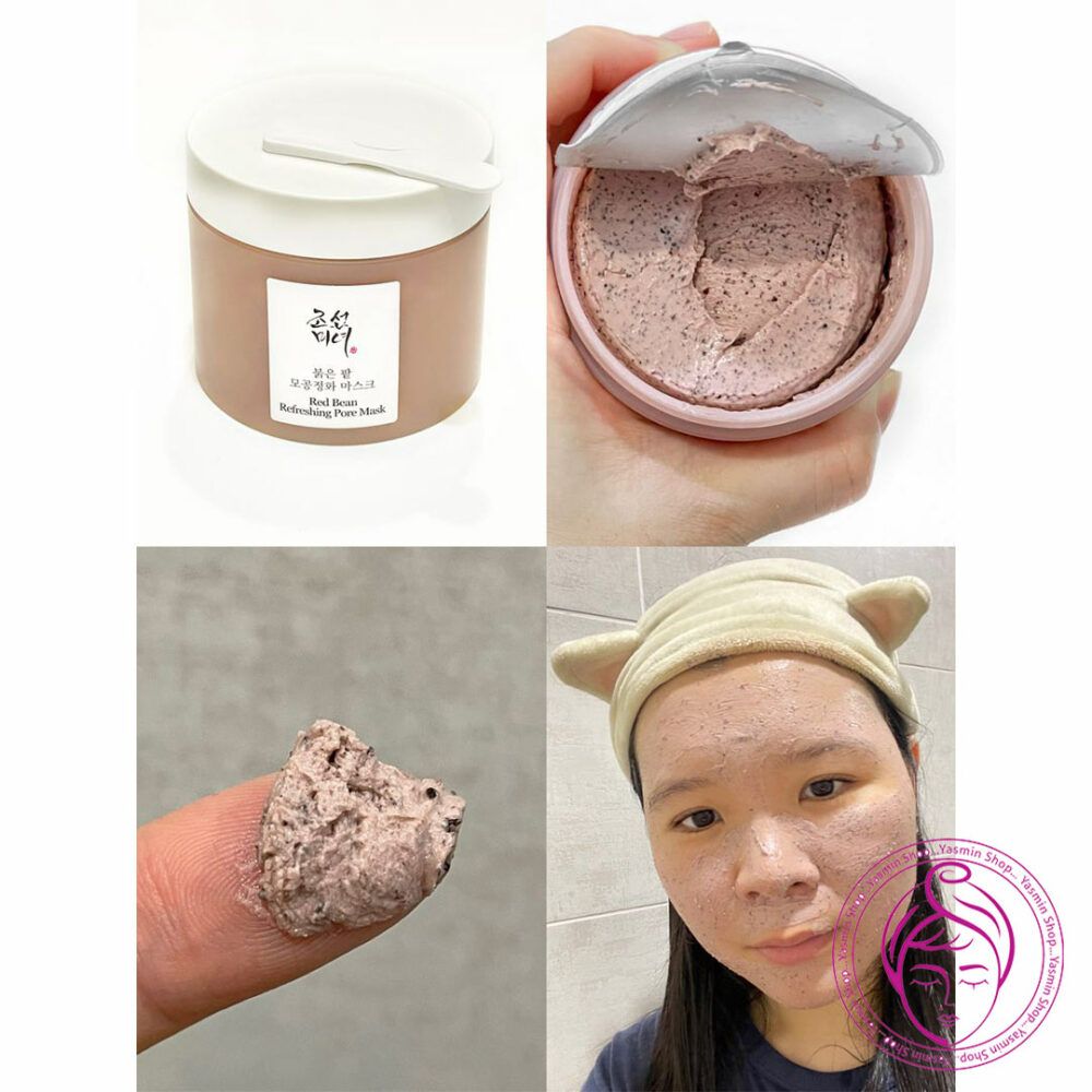 ماسک خنک کننده و پاکسازی منافذ لوبیا قرمز بیوتی آف جوسان Beauty Of Joseon Red Bean Refreshing Pore Mask - Image 5