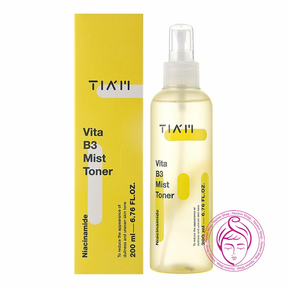 میست تونر روشن کننده و ضد لک نیاسینامید تیام TIA’M Vita B3 Mist Toner