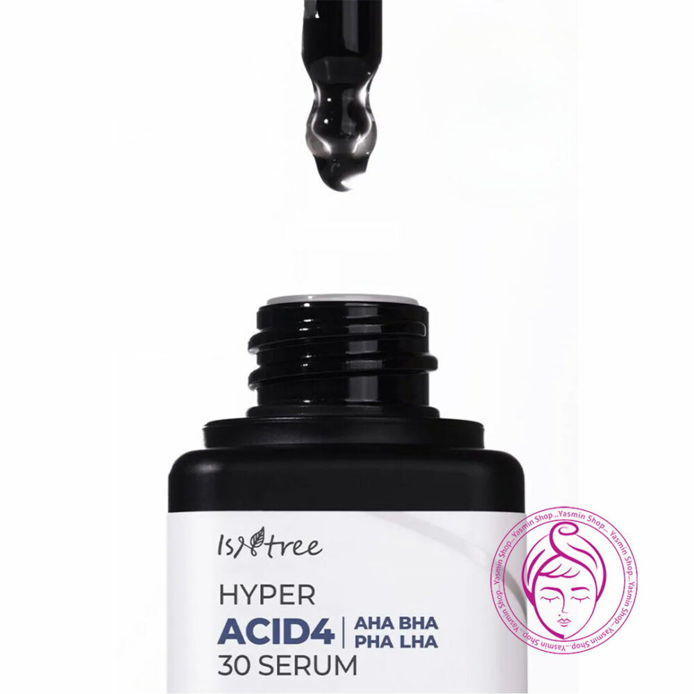 هایپر سرم لایه بردار 4 اسید ایزنتری Isntree Hyper Acid 4 AHA BHA PHA LHA 30 Serum - Image 2