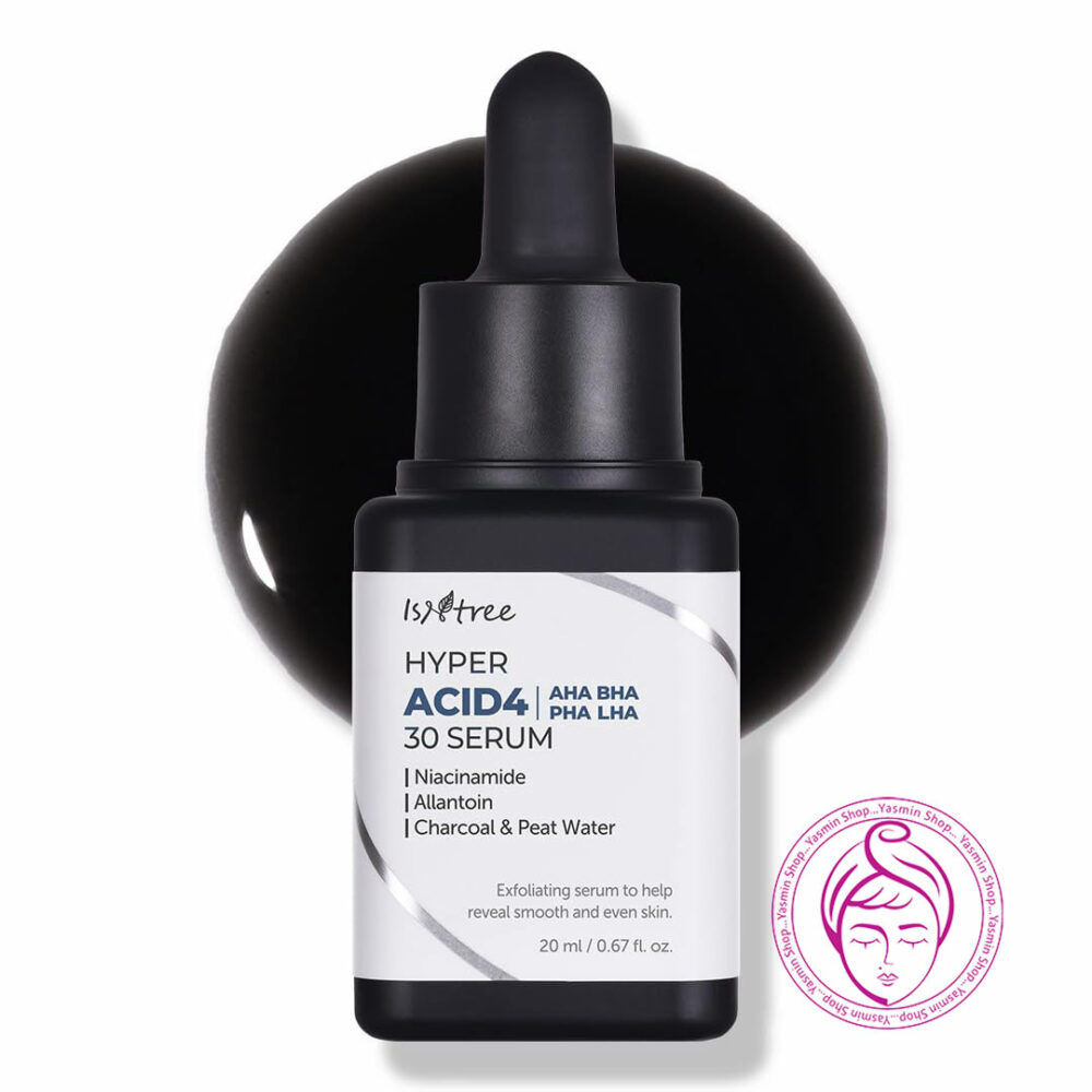 هایپر سرم لایه بردار 4 اسید ایزنتری Isntree Hyper Acid 4 AHA BHA PHA LHA 30 Serum