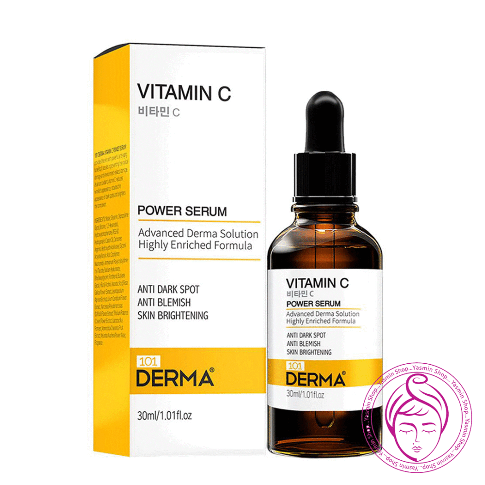 پاور سرم روشن کننده ویتامین سی 101 درما Derma 101 Vitamin C Power Serum