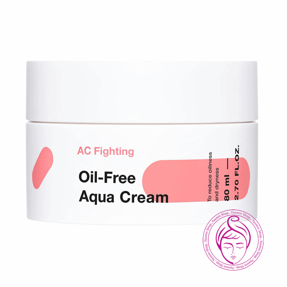 ژل کرم مرطوب کننده ضد آکنه فاقد چربی آکوا تیام Tiam AC Fighting Oil Free Aqua Cream