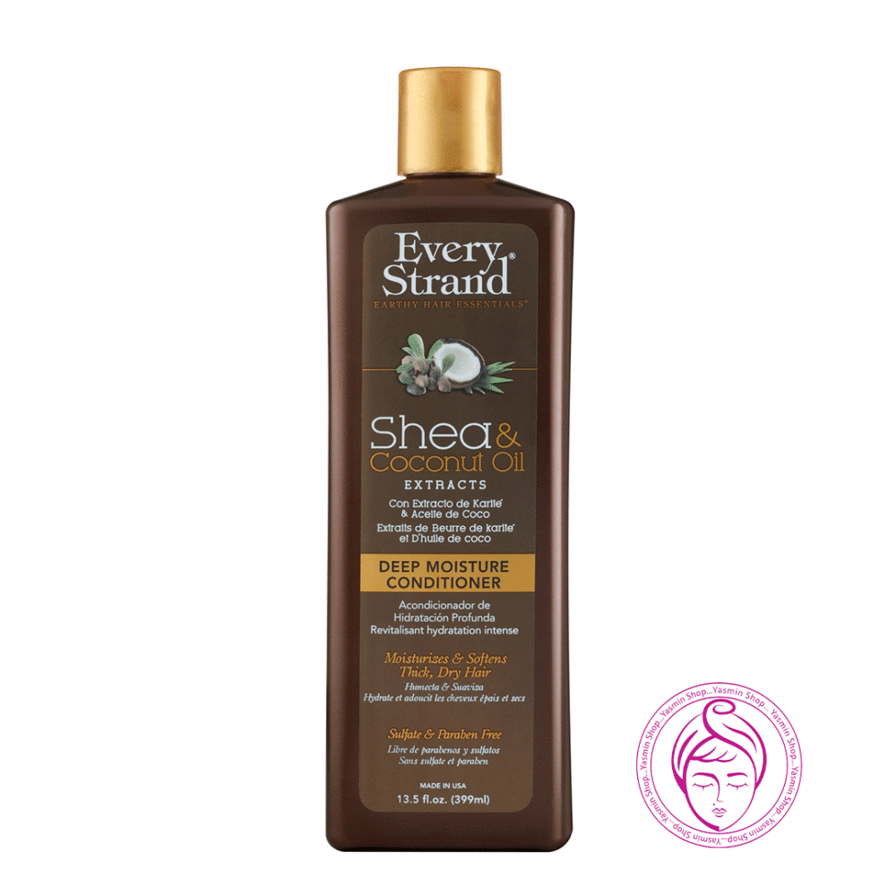 کاندیشنر مرطوب کننده شی و روغن نارگیل اوری استرند Every Strand Shea & Coconut Oil Deep Moisture Conditioner