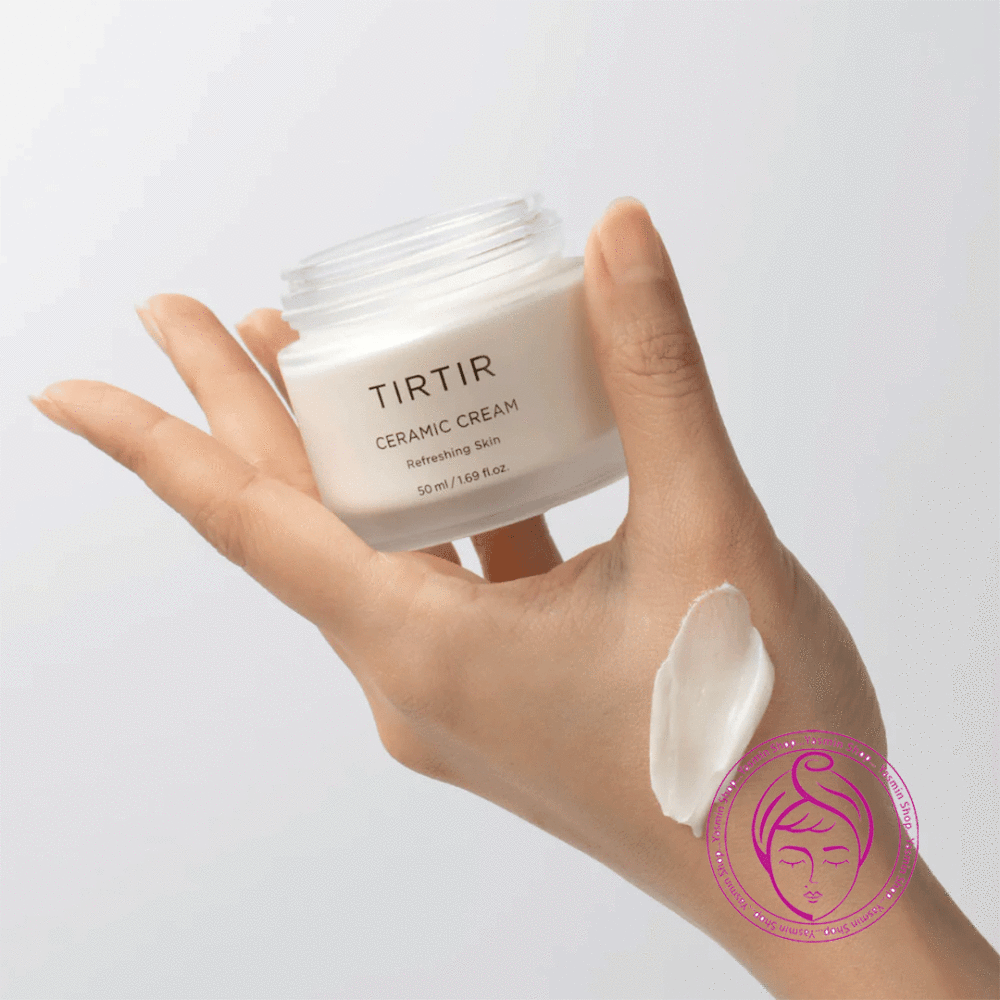 کرم آبرسان و مرطوب کننده سرامید تیرتیر TIRTIR Ceramic Cream Refreshing Skin - Image 2