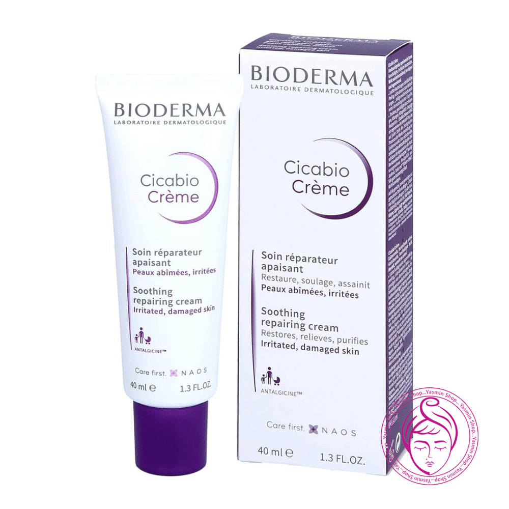 کرم ترمیم‌ کننده و آرامش‌ بخش سیکابیو بایودرما Bioderma Cicabio Soothing Repairing Cream