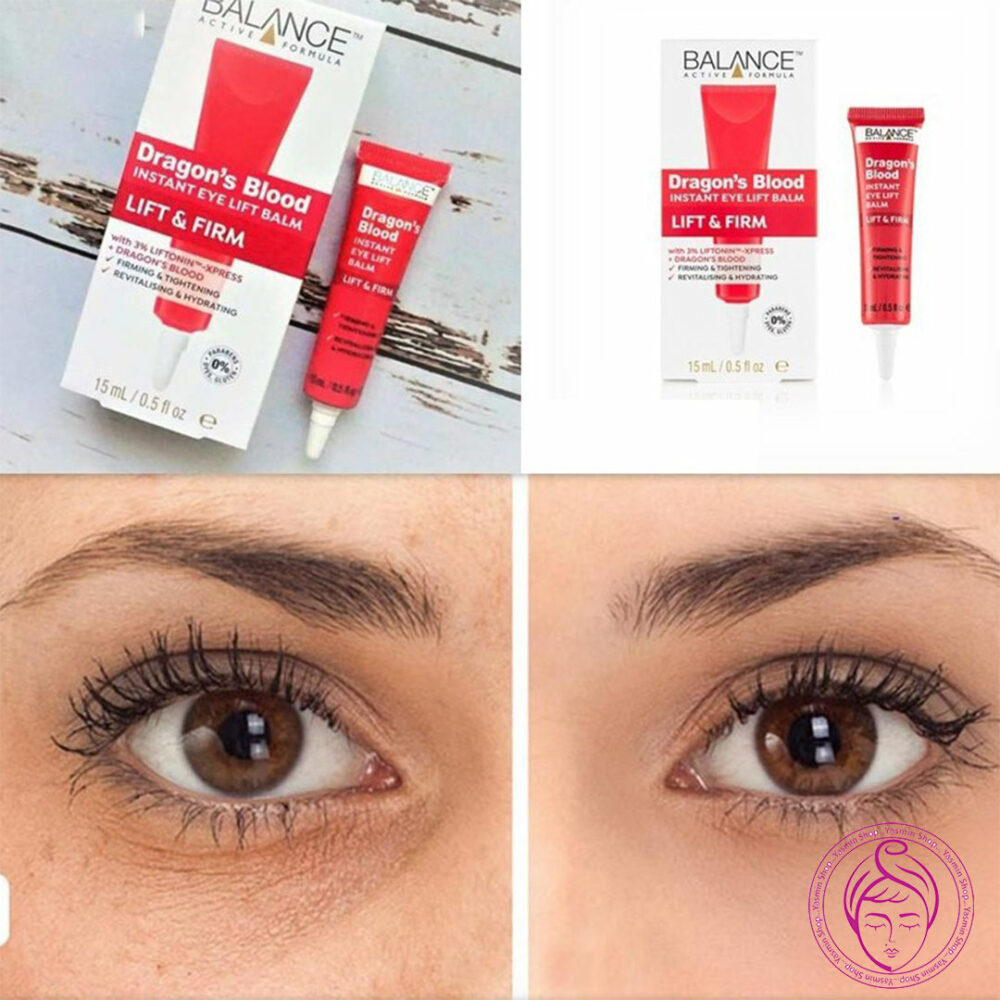 کرم دور چشم لیفتینگ و ضد چروک بالانس مدل دراگون بلاد Balance Dragon's Blood Instant Eye Lift Balm - Image 2