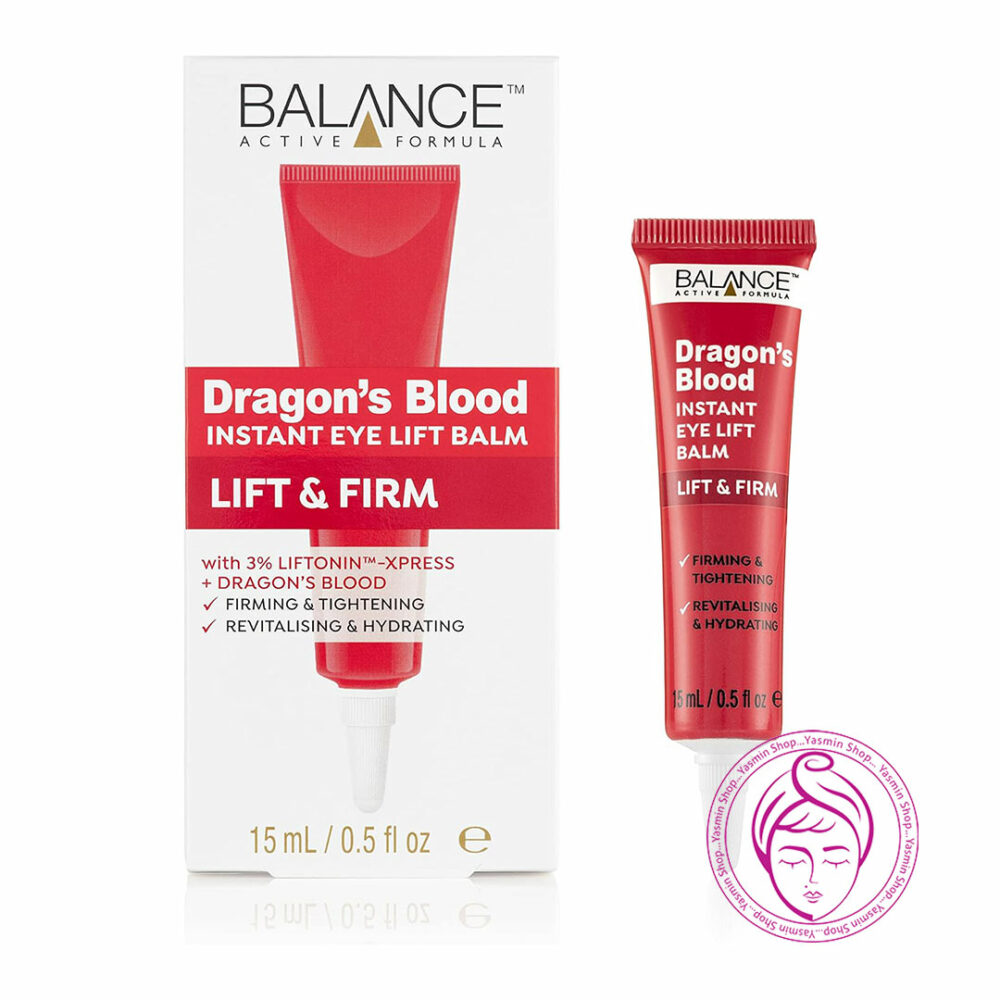 کرم دور چشم لیفتینگ و ضد چروک بالانس مدل دراگون بلاد Balance Dragon's Blood Instant Eye Lift Balm