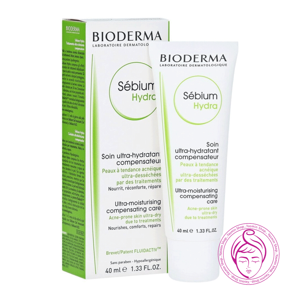 کرم مرطوب کننده و آبرسان سبیوم هیدرا بایودرما Bioderma Sebium Hydra Ultra Moisturising Compensating Care