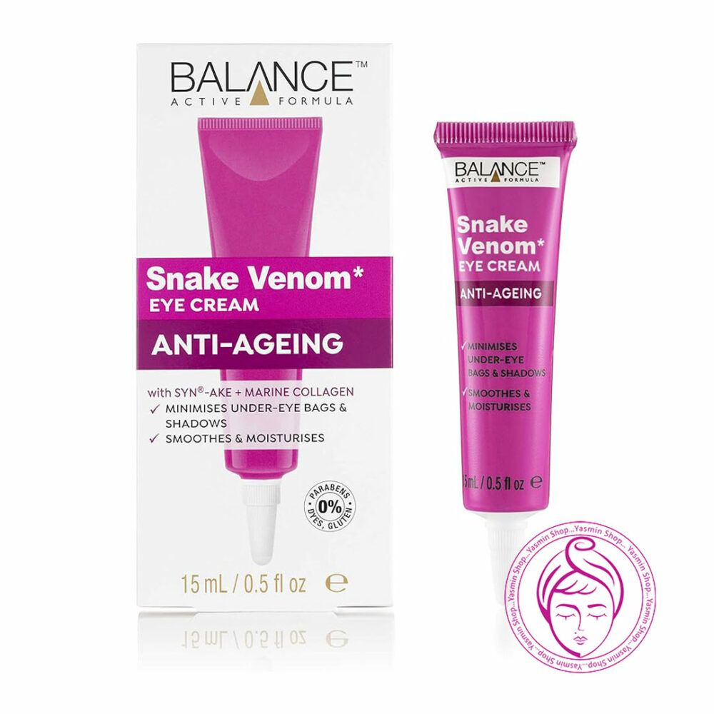 کرم چشم ضد پیری سم مار بالانس Balance Snake Venom Anti Ageing Eye Cream