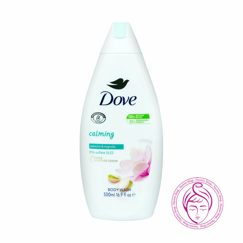 شامپو بدن عصاره پسته و گل مگنولیا داو Dove Calming Pistachio & Magnolia Body Wash