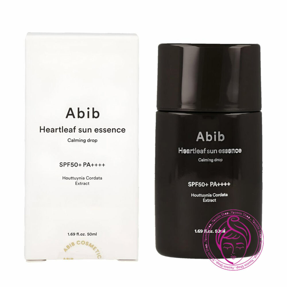 اسنس ضدآفتاب آرامش بخش و تسکین دهنده ابیب Abib Heartleaf Sun Essence Calming Drop