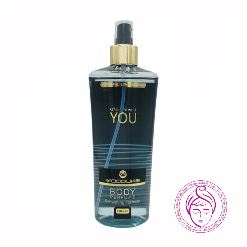 بادی اسپلش مردانه وودلایک مدل استرونگر وید یو Woodlike stronger with you Body Perfume Refreshing Formula