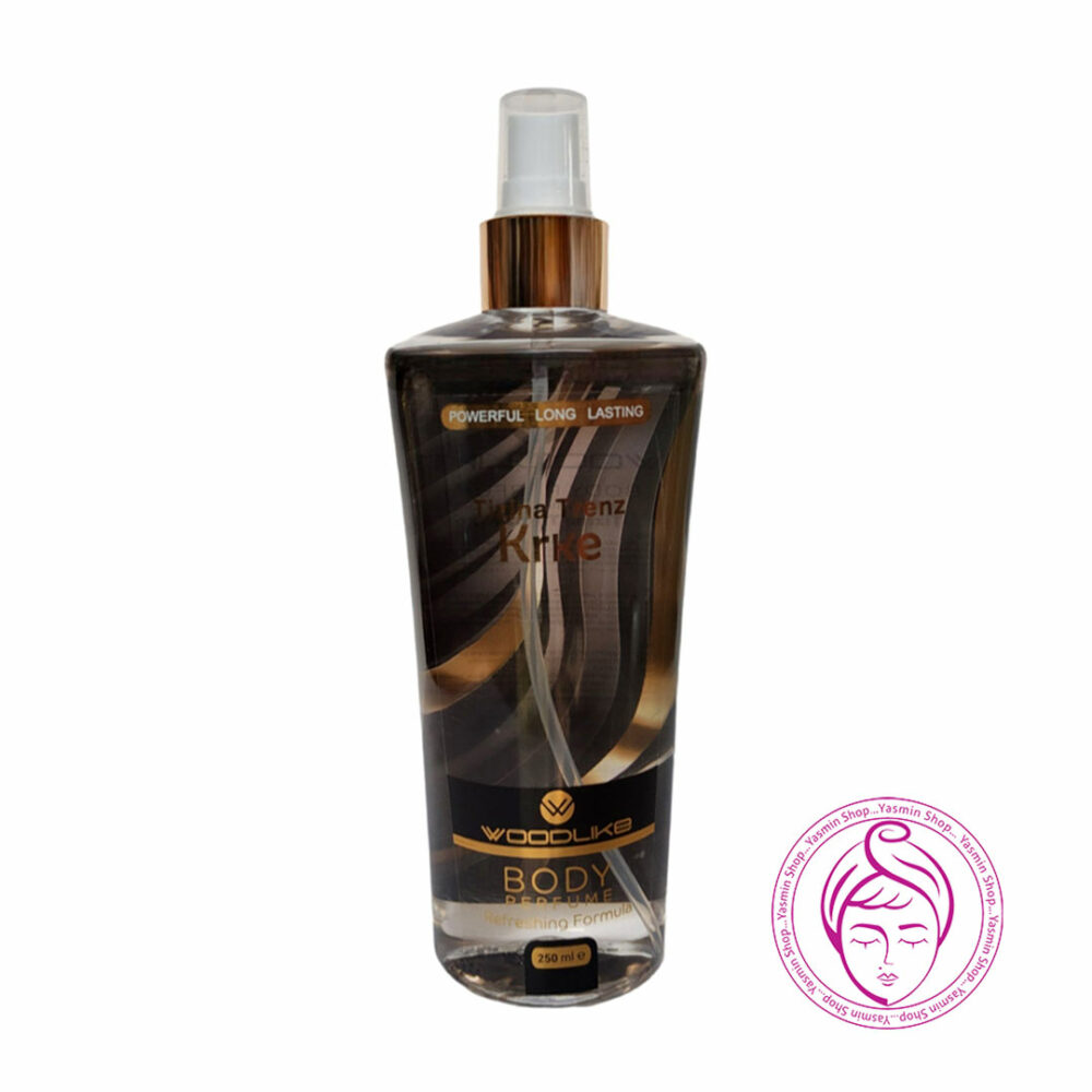 بادی اسپلش وودلایک مدل کریکه تیزیانا ترنزی Woodlike Tixina Trenz Krke Body Perfume Refreshing Formula