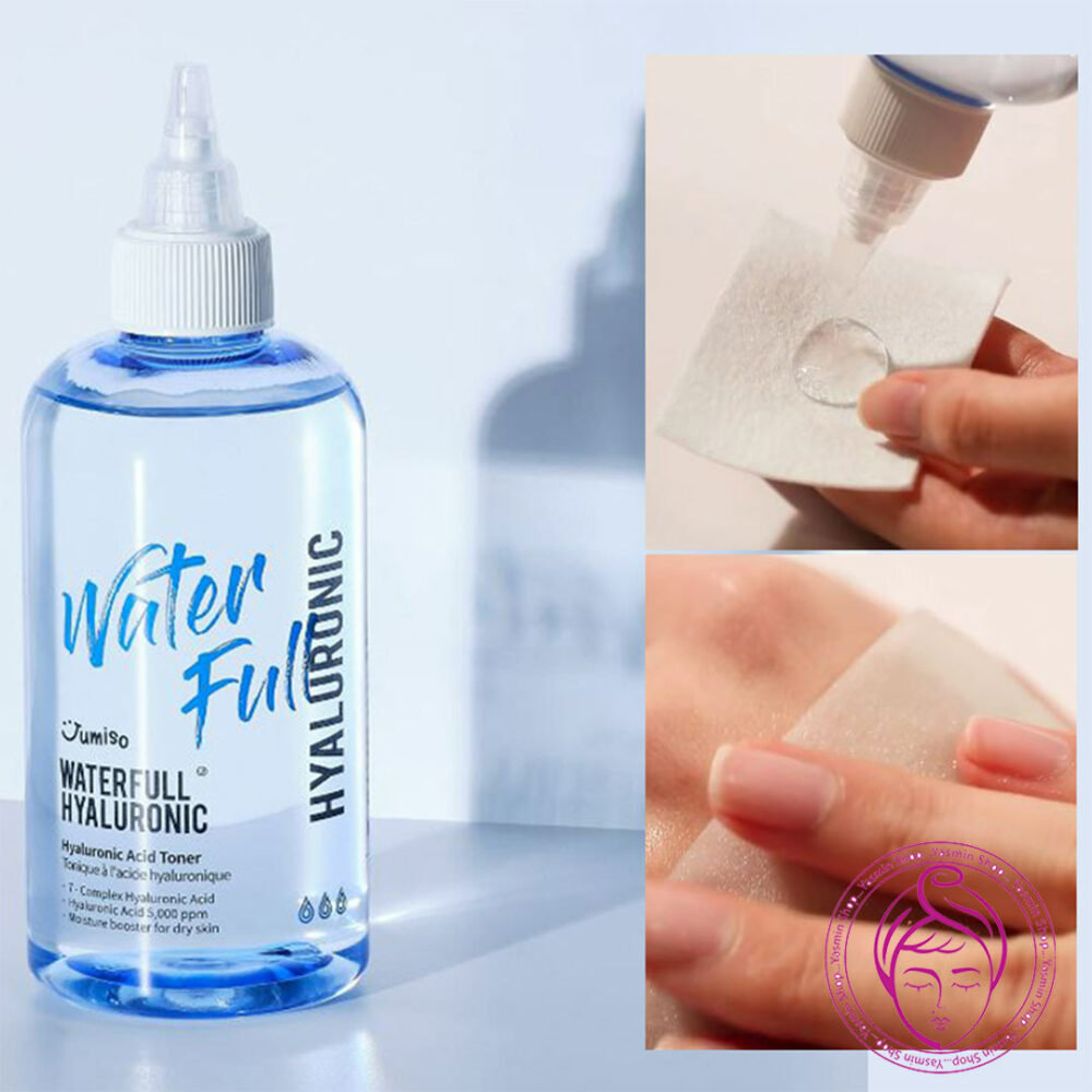 تونر آبرسان هیالورونیک اسید جومیسو Jumiso Waterfull Hyaluronic Toner - Image 2