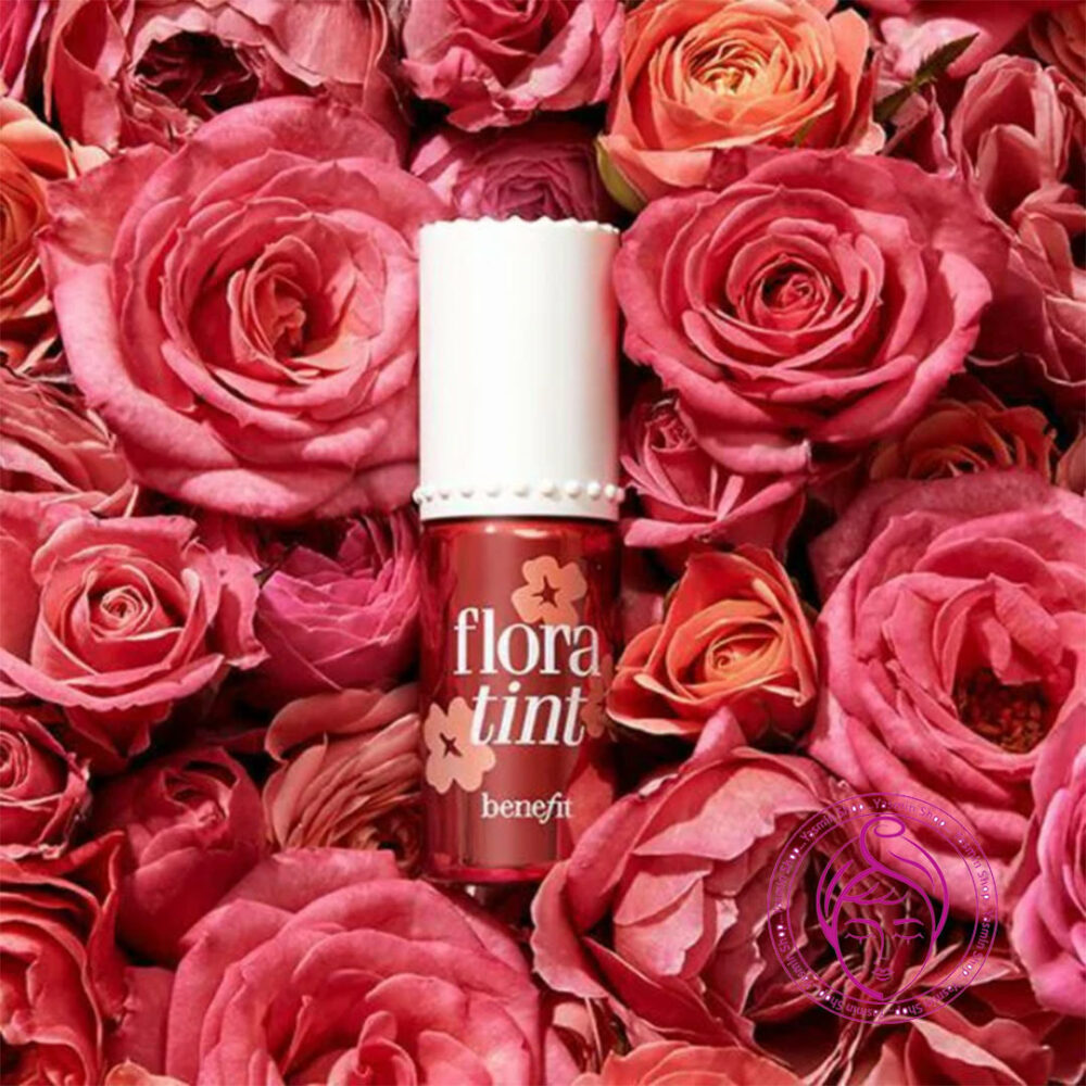 تینت لب و گونه رز صحرایی بنفیت Benefit Floratint Desert Rose-Tinted Lip & Cheek Stain - Image 2