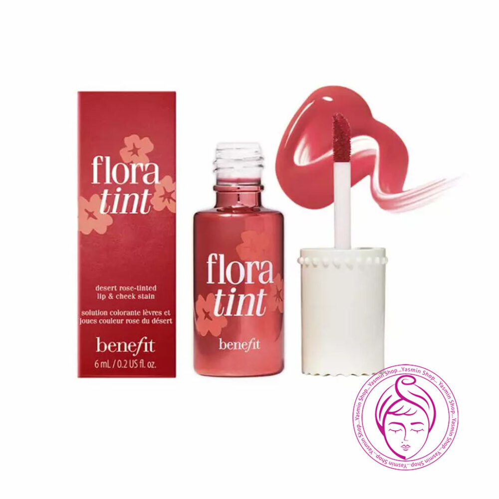 تینت لب و گونه رز صحرایی بنفیت Benefit Floratint Desert Rose-Tinted Lip & Cheek Stain