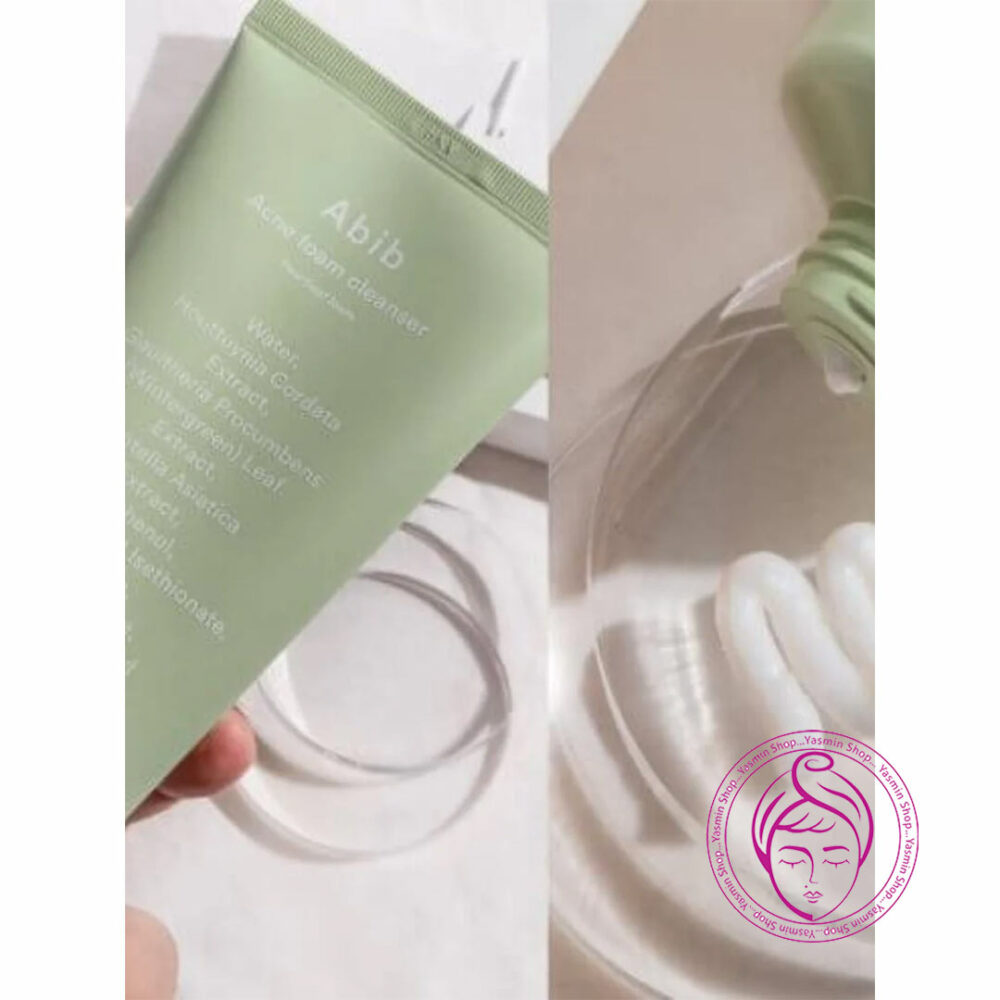 فوم شستشو ضد جوش ابیب Abib Acne Foam Cleanser Heartleaf Foam - Image 3