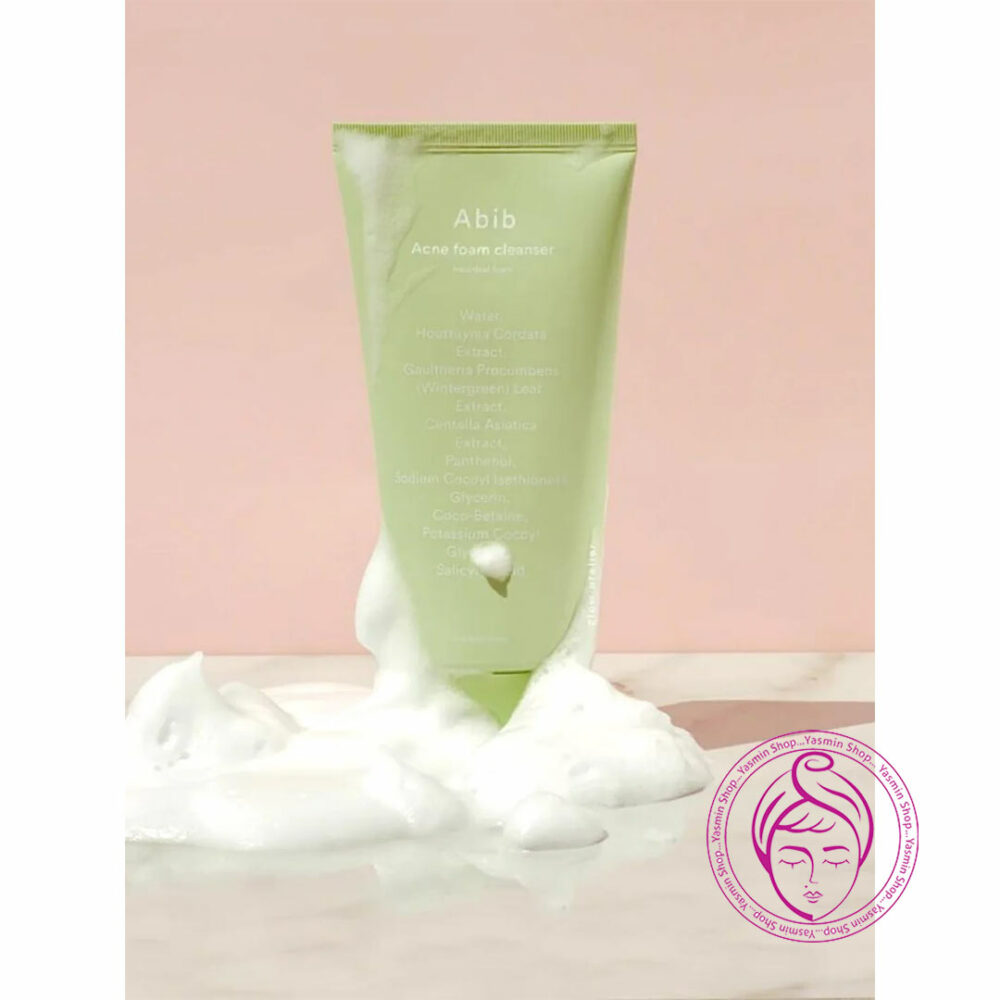 فوم شستشو ضد جوش ابیب Abib Acne Foam Cleanser Heartleaf Foam - Image 2