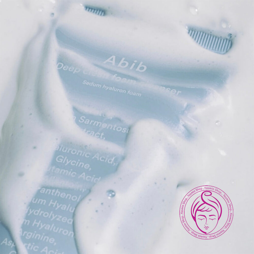 فوم شستشوی آبرسان سدوم هیالورون ابیب Abib Deep Clean Foam Cleanser Sedum Hyaluron Foam - Image 2