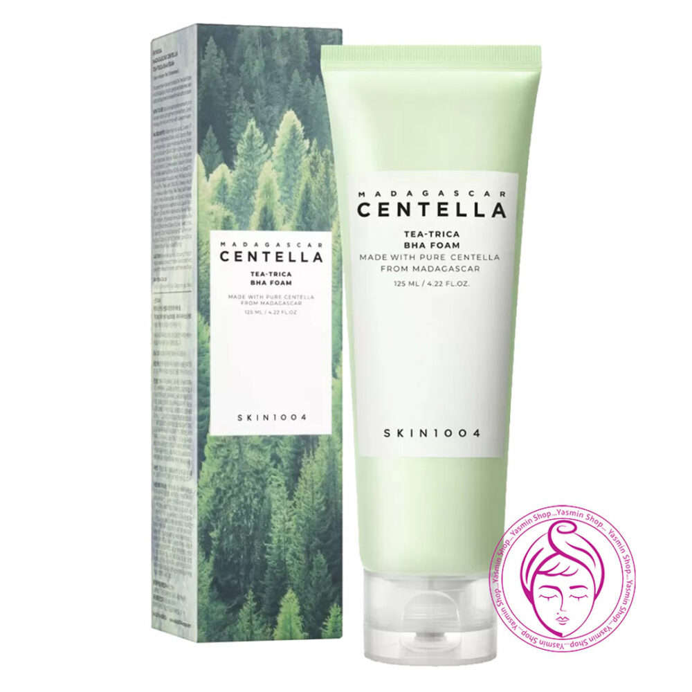 فوم شستشوی ضدآکنه و تسکین‌ دهنده تی تریکا سنتلا اسکین 1004 SKIN1004 Centella Tea-Trica Bha Foam