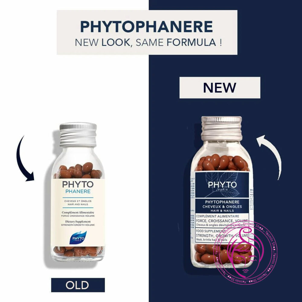 مکمل تقویت و رشد مو و ناخن فیتو Phytophanere Hair & Nail Supplements 120 Capsules - Image 4