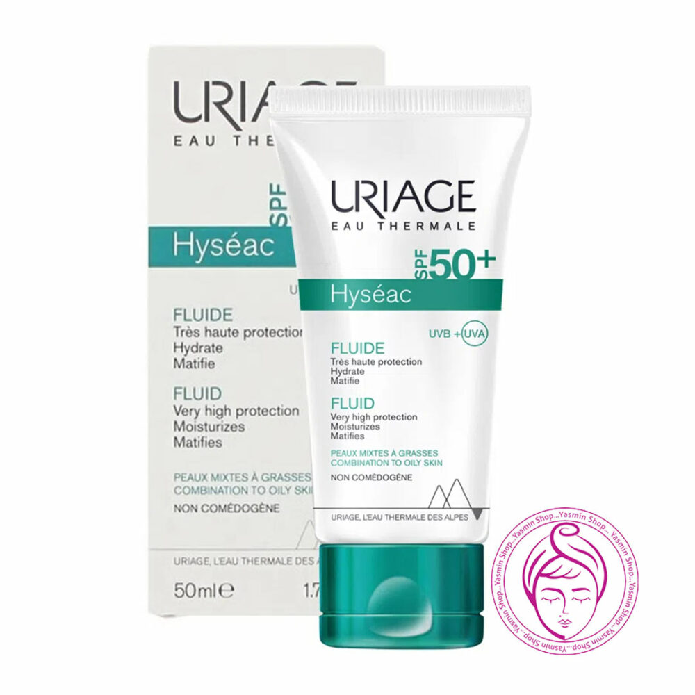 کرم ضدآفتاب فلوئیدی پوست چرب هیسه آک اوریاژ Uriage Hyseac Fluid SPF50