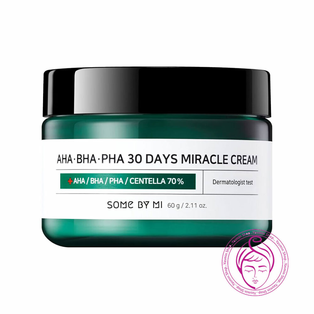 کرم ضد جوش و لایه‌ بردار پوست 30 روزه میراکل سام بای می SOME BY MI AHA BHA PHA 30 Days Miracle Cream