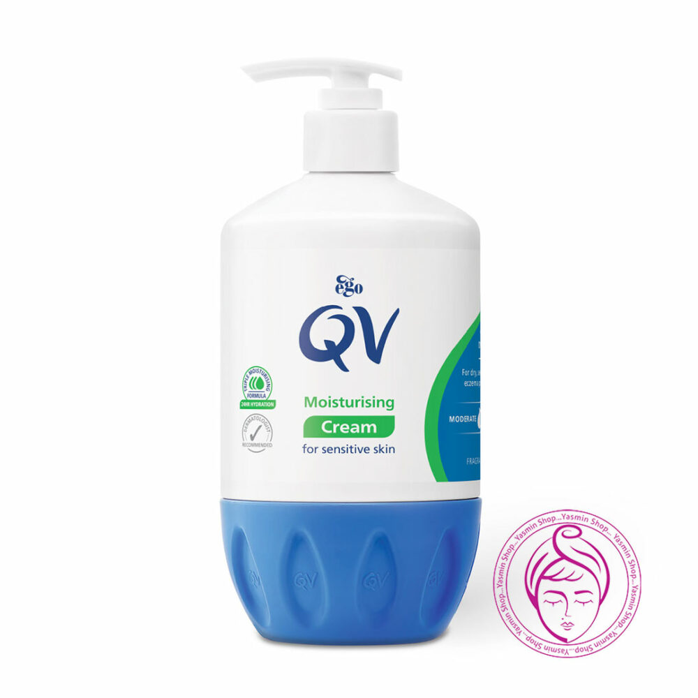 کرم مرطوب کننده مخصوص پوست های حساس کیووی QV Cream Moisturiser For Sensitive Skin