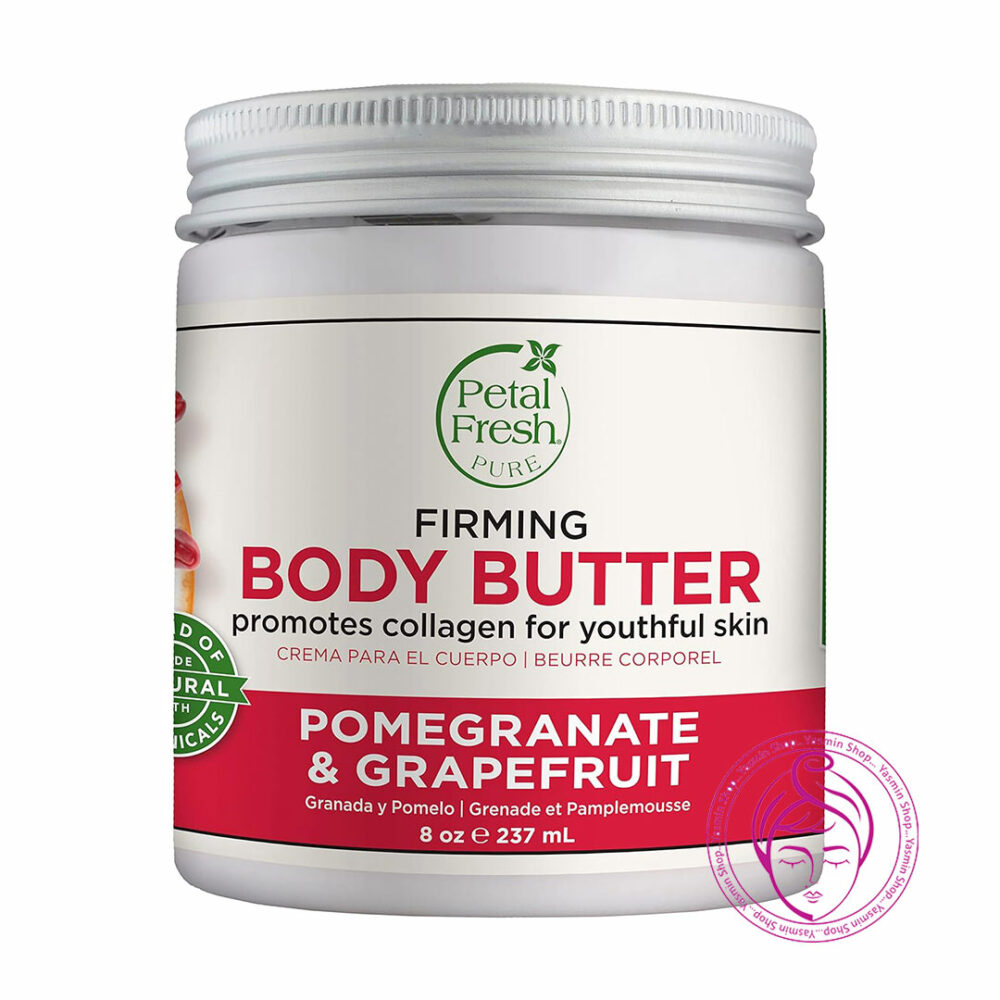 کره بدن سفت‌ کننده و تغذیه‌ کننده انار و گریپ‌ فروت پتال فرش Petal Fresh Firming Body Butter with Pomegranate & Grapefruit