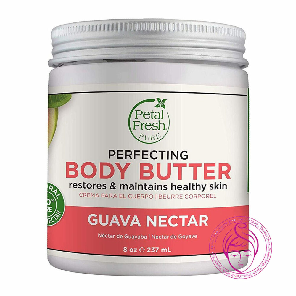 کره بدن مرطوب‌ کننده و نرم‌ کننده پوست شهد گواوا پتال فرش Petal Fresh Perfecting Body Butter with Guava Nectar