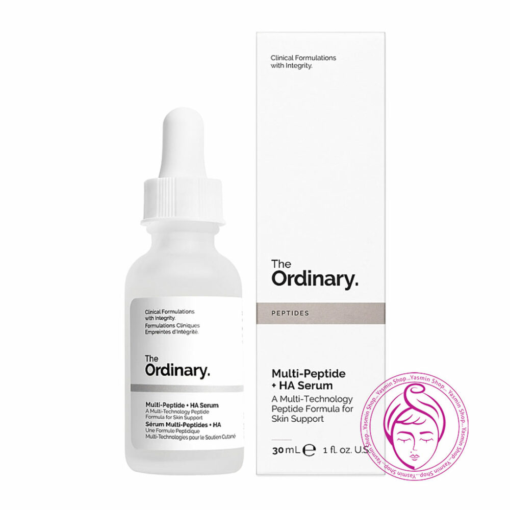 سرم آبرسان و جوانساز مولتی پپتاید و هیالورنیک اسید اوردینری The Ordinary Multi-Peptide + HA Serum