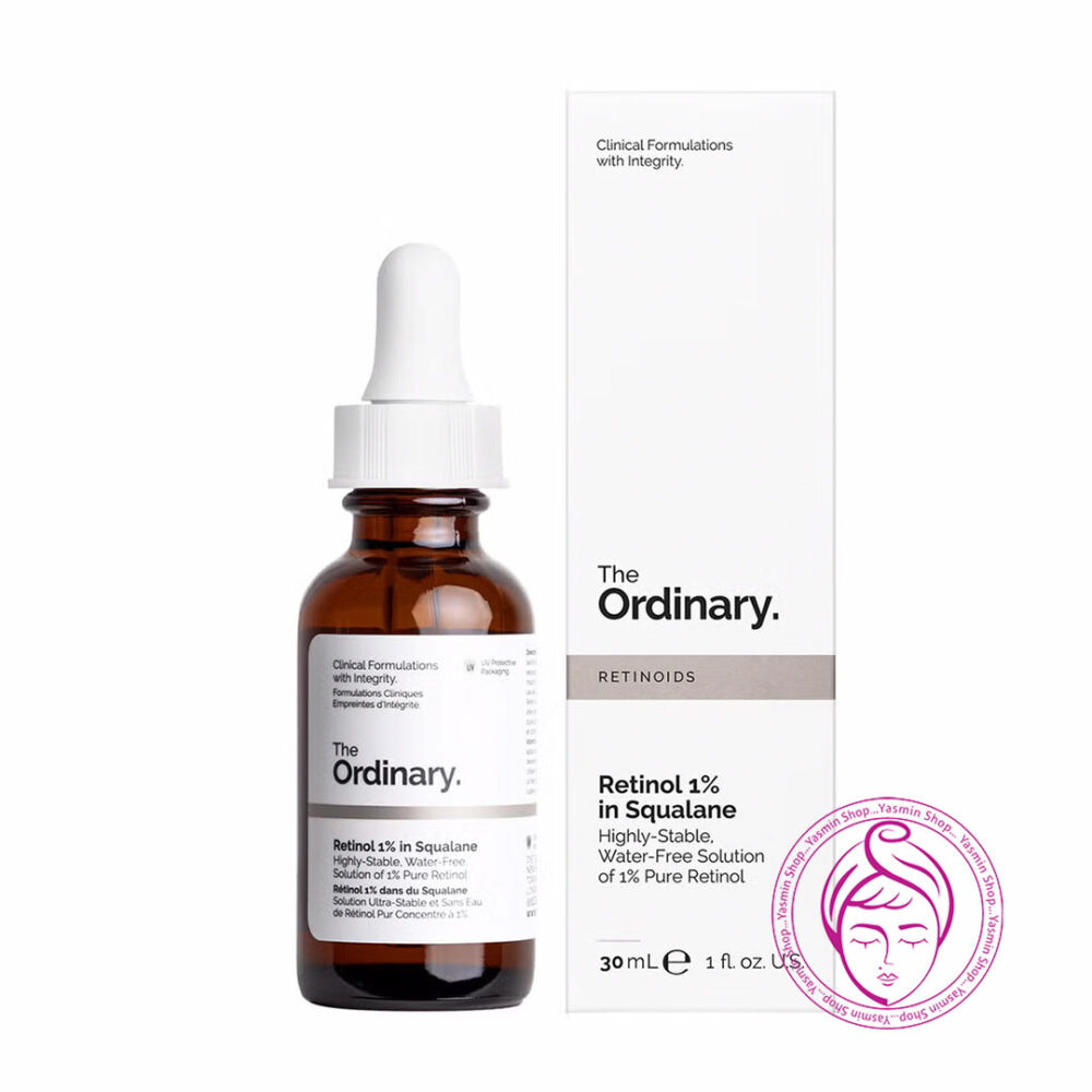 سرم ضد چروک رتینول 1 % اوردینری The Ordinary Retinol 1% In Squalane